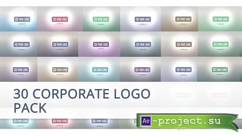 30 Corporate Logo Animations 36508 - After Effects Templates