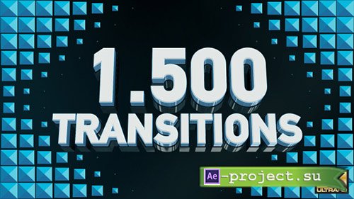 Videohive: Transitions 19509239 - Project for After Effects 