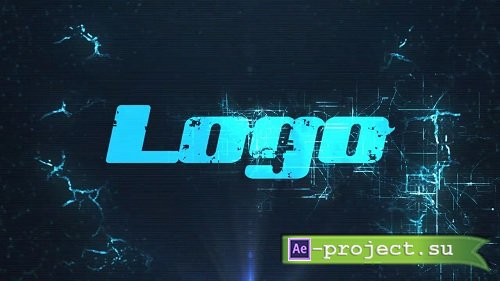 Glitch Logo Opener 15545 - After Effects Templates