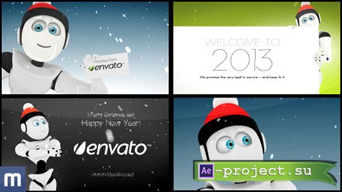 Videohive: High End Greeting Card - Project for After Effects 