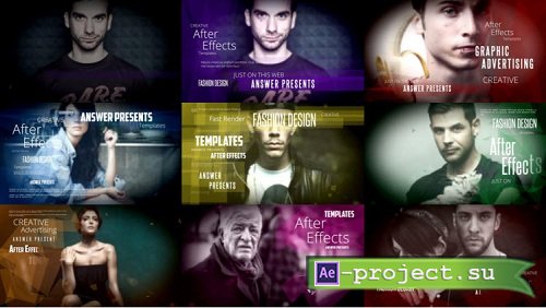Magic Shape Titles Package - After Effects Templates