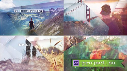 Videohive: Abstract Shapes - Simple Slideshow - Project for After Effects 