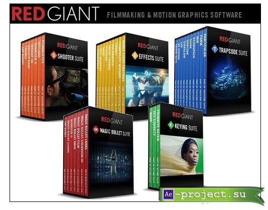 Red Giant Complete Suite 2017 for Adobe CS5 - CC 2017 (06.2017)
