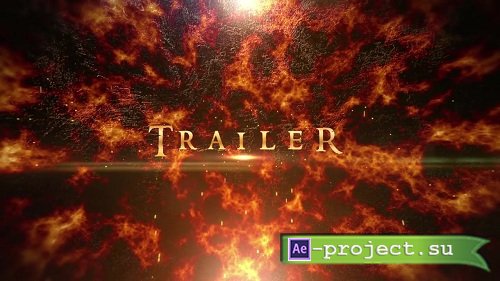 Fire Trailer Titles - After Effects Templates