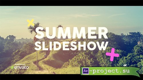Videohive: Summer Slideshow 20012418 - Project for After Effects 
