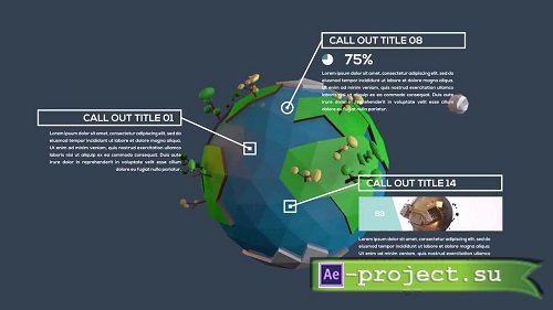 Inforgraphic Call-Out Titles 23580 - After Effects Templates
