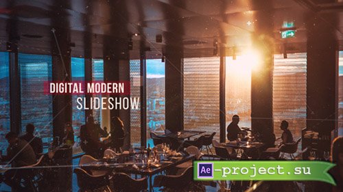 Videohive: Digital Modern Slideshow - Project for After Effects 