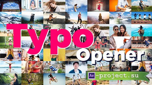 Videohive: Dynamic Typo Opener 19567203 - Project for After Effects 