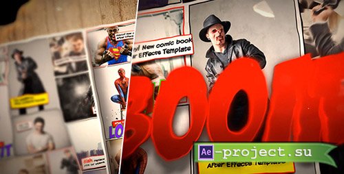 Videohive: Comic Book Template - Project for After Effects 