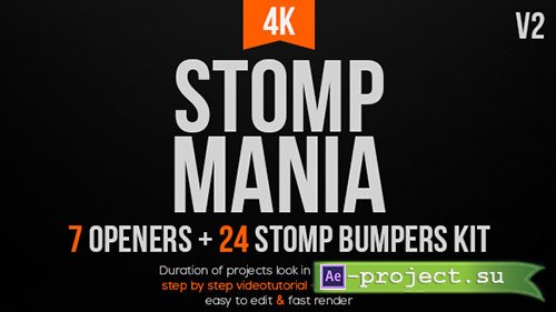Videohive: Stomp Mania V2 - Project for After Effects 