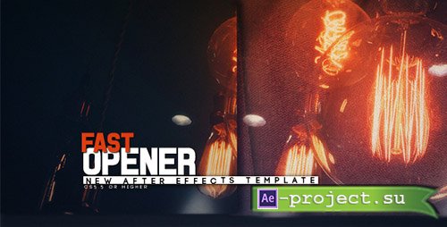 Videohive: Fast Opener 20162509 - Project for After Effects 