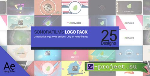 Videohive: Sonorafilms Logo Pack - Project for After Effects