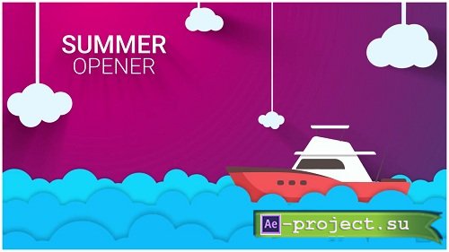 New Summer Vector Intro 39644 - After Effects Templates
