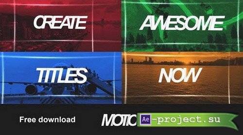 Stomp Motion - After Effects Template