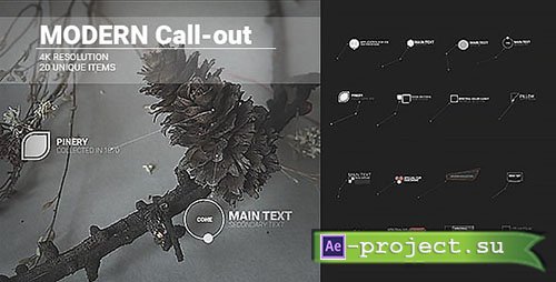 Videohive: Modern Call-Outs 19600715 - Project for After Effects 
