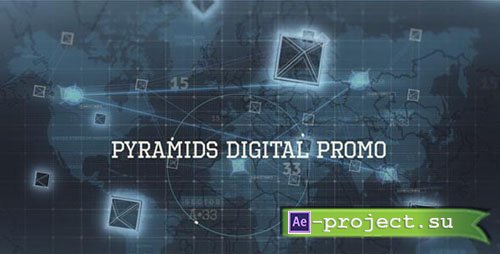 Videohive: Digital Pyramid Promo Video - Project for After Effects 