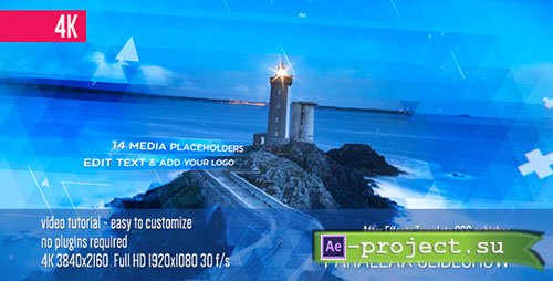 Videohive: Parallax Slideshow 19564165 - Project for After Effects 