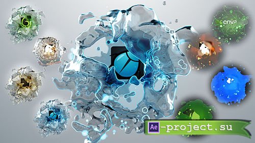 Videohive: Liquids Quick Logo Pack 3 - Project for After Effects 