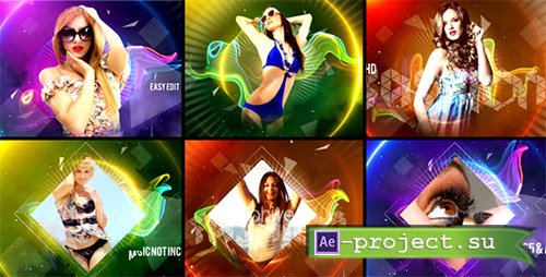 Videohive: Colorful Fashion Intro - Project for After Effects 