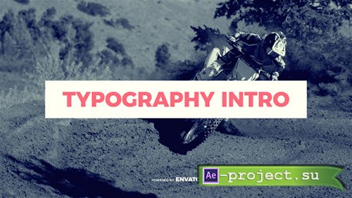 Videohive: Typography Intro 19625714 - Project for After Effects 