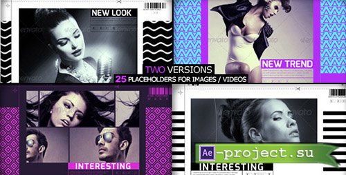 Videohive: Fashion Slider - Project for After Effects