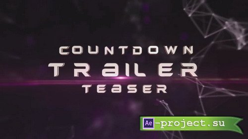 Countdown Trailer Teaser - After Effects Template