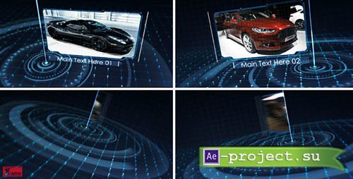 Videohive: Tech Grid Show - Project for After Effects 