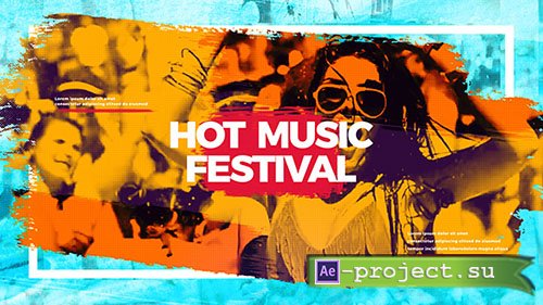 Videohive: Hot Music Festival - Project for After Effects 