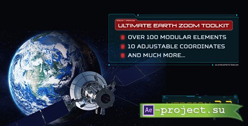 Videohive: Ultimate Earth Zoom Toolkit V3.3 - Project for After Effects 