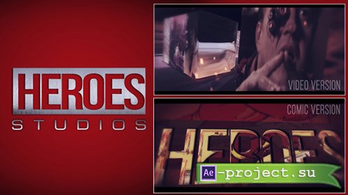 Videohive: Heroes Logo - Project for After Effects 