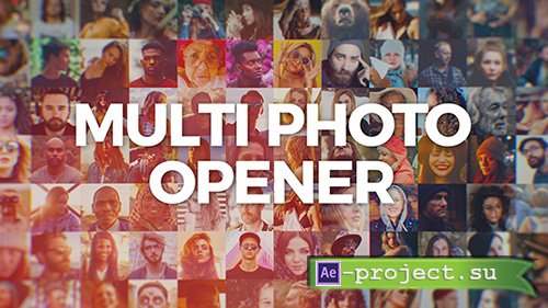 Videohive: Multi Photo Logo Opener - Project for After Effects 