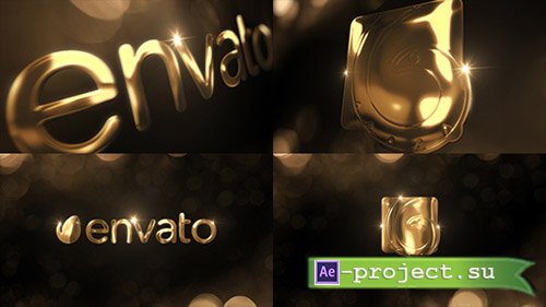 Videohive: Elegant Gold Logo Reveal - Project for After Effects 