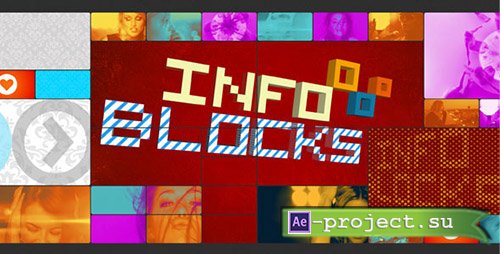 Videohive: INFO Blocks - Project for After Effects 