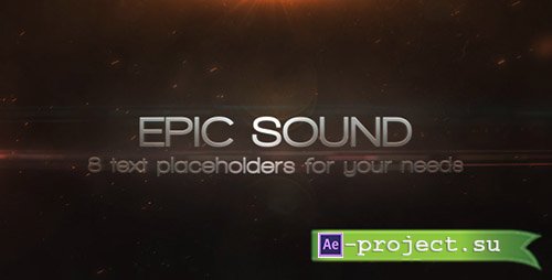 Videohive: Action Movie Trailer 3178570 - Project for After Effects