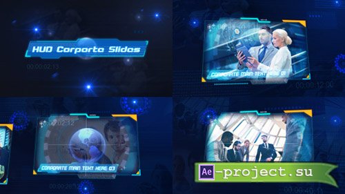 Videohive: HUD Corporate Slides 17044560 - Project for After Effects 
