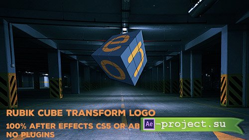 Videohive: Rubik Cube Transform Logo - Project for After Effects 