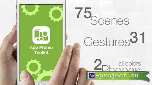 Videohive: App Promo Toolkit 11582449 - Project for After Effects 
