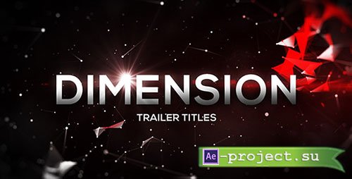 Videohive: Dimension Trailer Titles - Project for After Effects 