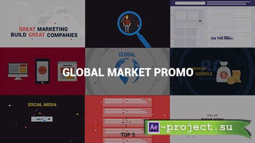 Videohive: Global Market Promo - Project for After Effects 