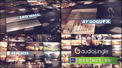 Videohive: The Led Wall - Project for After Effects 