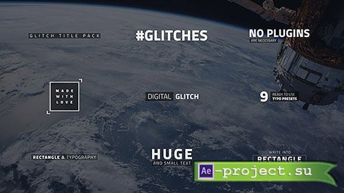 Videohive: Glitch Text 19601259 - Project for After Effects 