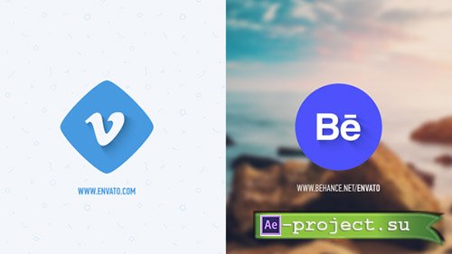 Videohive: Flat Logo Opener - Project for After Effects 