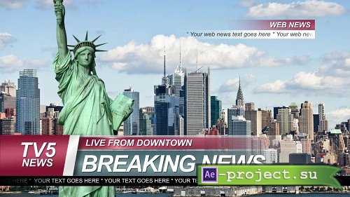 Breaking News Graphic Package 40490 - After Effects Templates