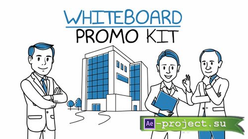 Videohive: Whiteboard Promo Kit - Project for After Effects