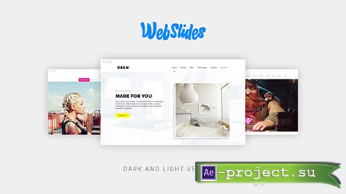 Videohive: WebSlides - Project for After Effects 