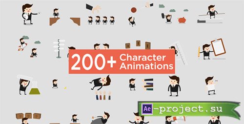 Videohive: Character Animation Pack - Project for After Effects 