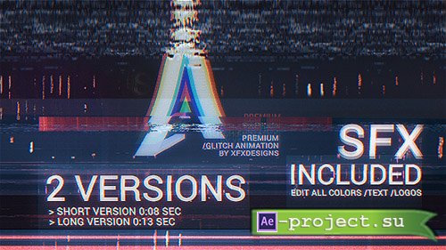 Videohive: The Ultimate Glitch Logo Intro V2 | Fatal Error - Project for After Effects 