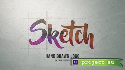 Videohive: Sketch Logo 20068561  - Project for After Effects 