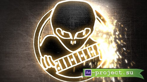 Videohive: Welding Logo Reveal with Sparks - Project for After Effects 
