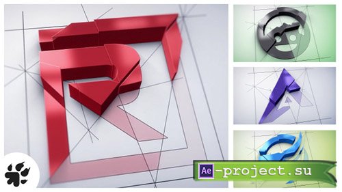 Videohive: Architect Logo Build - Project for After Effects 